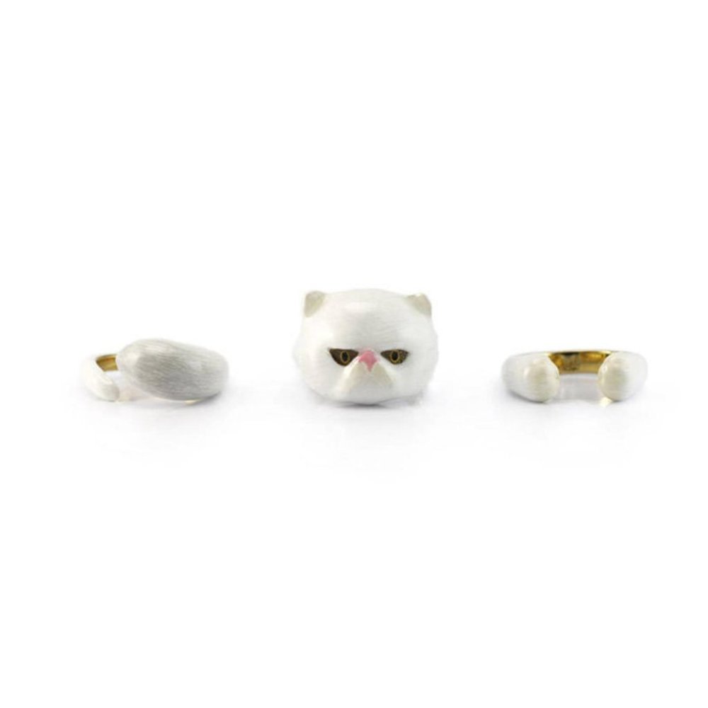 🦌 3-Piece Adjustable Deer & Antler Stacking Rings Set ✨ Cute Gift - Picture 11 of 11